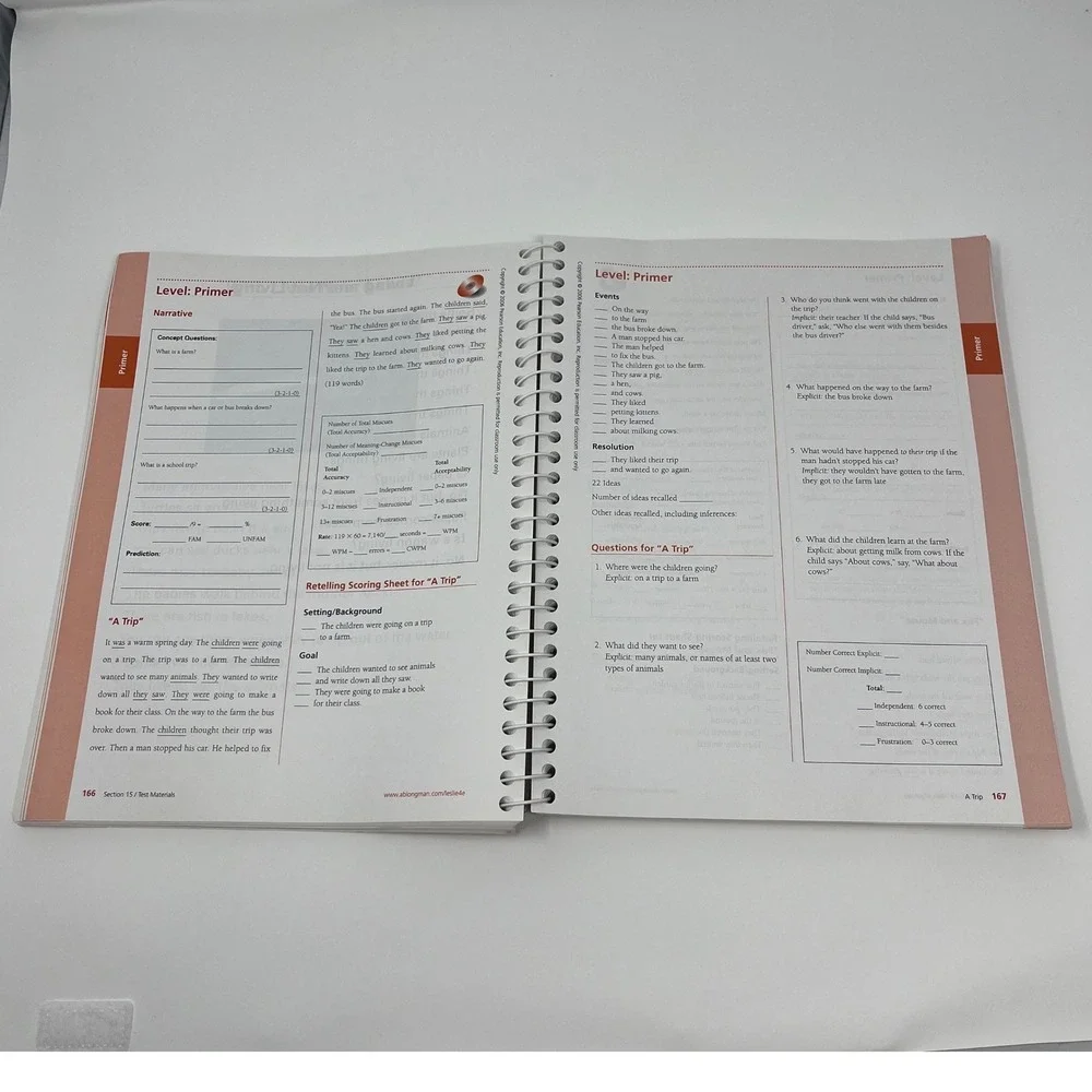 Qualitative Reading Inventory 4 QRI 4 Fourth‎ Edition With CD ROM Pearson